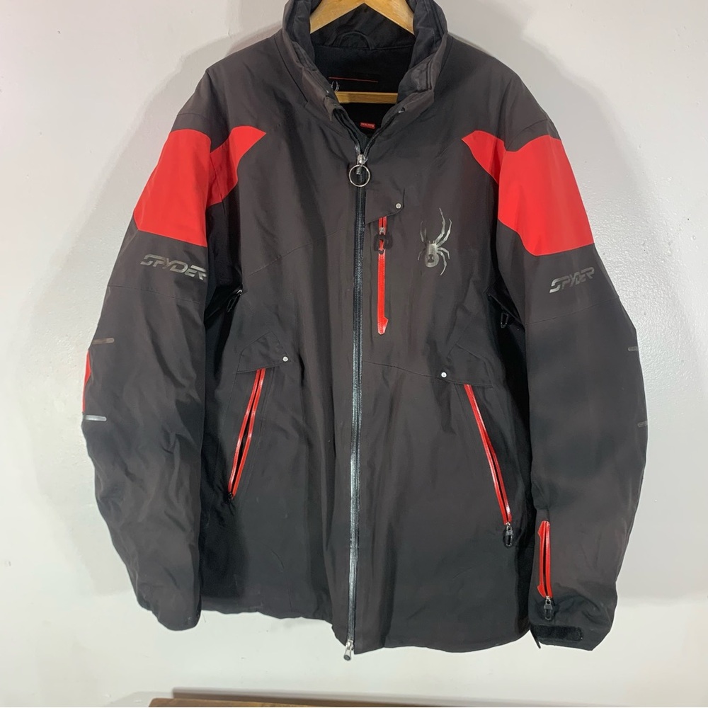 Spyder ski .Winter waterproof performance jacket, missing the hoodie